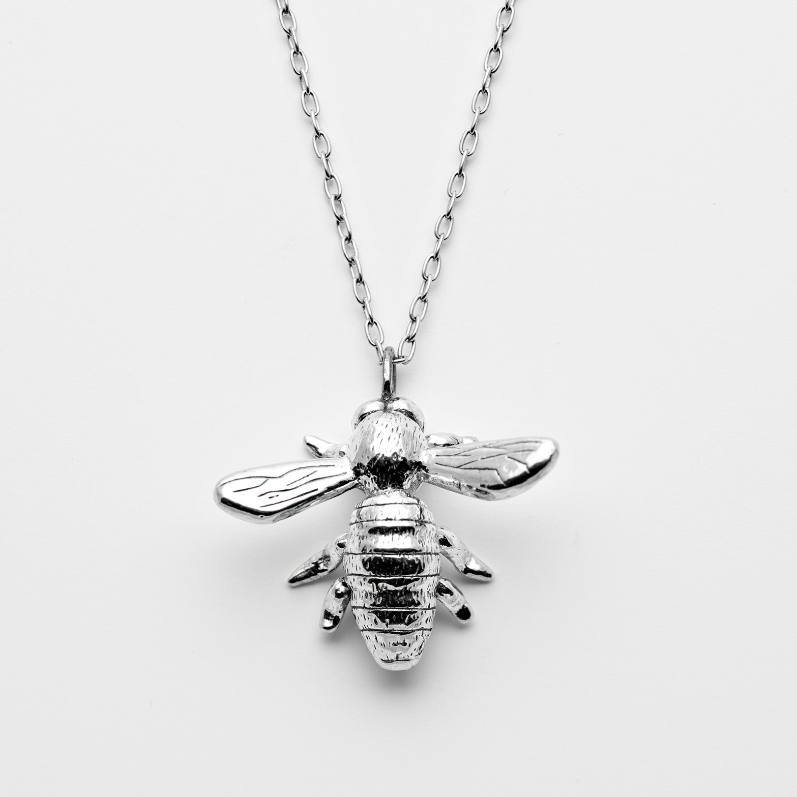 Sterling Silver Queen Bee Pendant