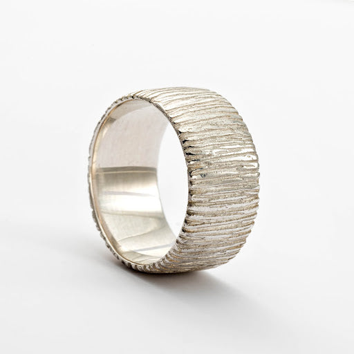 Sterling Silver Abstracta Band Ring