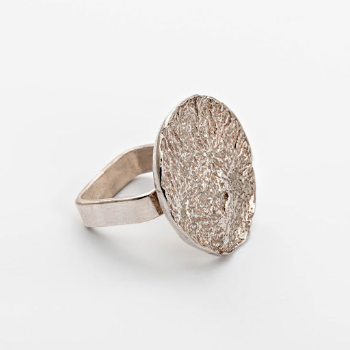 Sterling Silver Moonscape Ring