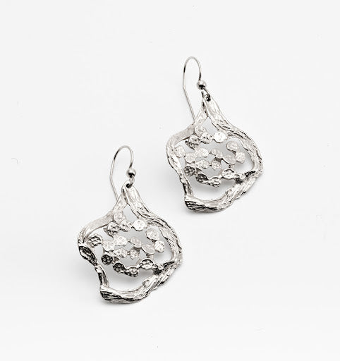 Sterling Silver Paisley Earrings