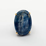 Kyanite Cabochon Ring